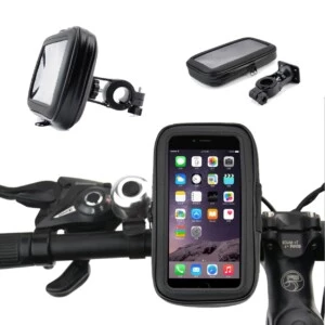 Universal Vattentät Mobilhållare Cykel Cykelväska Mobil 5"