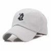 Vit Strapback Keps Dad Hat Drake 6 God Streetwear
