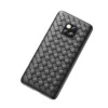 Huawei Mate 20 Pro Mobilskal Flätat Svart Läder Skinn