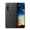 Huawei P20 Pro Mobilskal Flätat Svart Läder Skinn