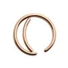 Fake Piercing Öron Läpp Näsring Septum Läppring Roséguld