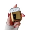 Airpods 1/2 Case Fodral Stötsäkert Skyddsfodral Guld