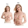 Självhäftande bh nipple cover med push up silikon självfästande