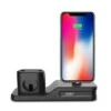 Apple iphone airpods watch 3-i-1 dockningsstation laddningsstation