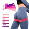 5-pack träningsband motståndsband för träning yoga hemma rehab