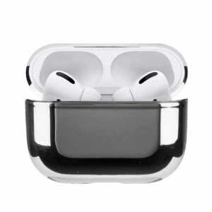 Apple Airpods Pro Case Fodral Stötsäkert Skyddsfodral Silver