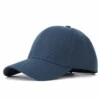 Mörkblå Keps Sport Strapback Kardborrspänne Blå Navy
