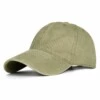 Grön Keps Vintage Distressed Jeans Washed Strapback