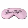 Mjuk Rosa Sovmask Ögonmask I Silke Flyg Resor Good Night