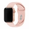 Rosa Silikonarmband Apple Watch 42/44/45 1/2/3/4/5/6/7/se