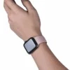 Apple watch 38/40 1/2/3/4/5/6/se rosa silikonarmband silikon