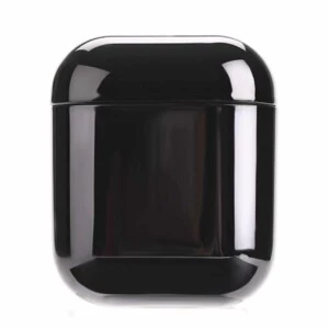 Airpods 1/2 Case Fodral Stötsäkert Skyddsfodral Svart