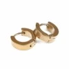 2-pack Guld Piercing Örhänge Piercingsmycke Ring Metall