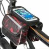 Rymlig Vattentät Cykelväska Med Mobilhållare Mobil 6,2