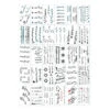 30-pack Fake Tatueringar Text