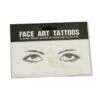 Temporära Ansiktstatueringar Fejk Fake Tattoo Bohem Guld