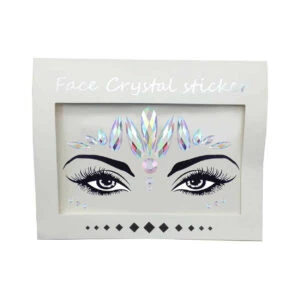 Temporära Ansiktssmycken Ansiktskristaller Face Gems Festival