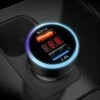 Quick charge billaddare dubbel usb 3. 1a snabbladdare