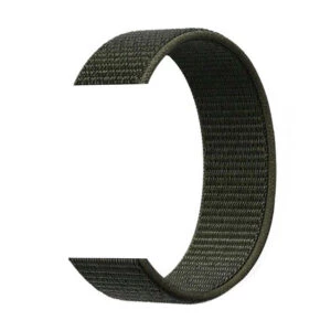 Apple Watch Militärgrönt Cargo Nylonarmband Kardborreband