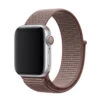 Apple Watch Lila Nylonarmband Sportloop Kardborreband