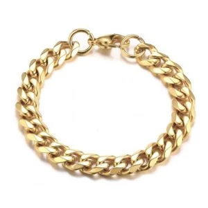 Pansarlänk Kedjearmband Silver