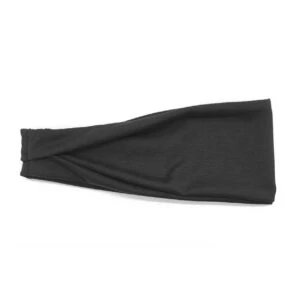 Svart Pannband För Sport Träning Gym Yoga