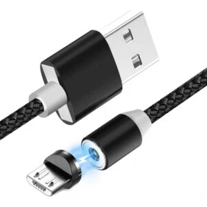 1m Magnetisk Micro-usb Quick Charge 3.0 Laddkabel Android