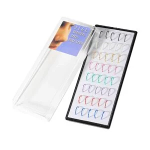 40-pack Fake Piercing Öron Läpp Näsring Septum Läppring