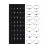 40-pack Fake Piercing Öron Läpp Näsa Septum Diamant