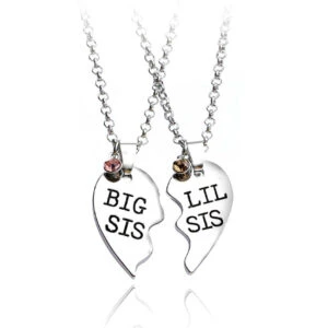 Systerhalsband Vänskapshalsband För Systerskap