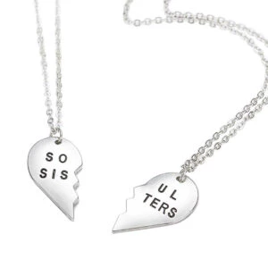 Vänskapshalsband Soul Sisters Kompishalsband Brythjärta