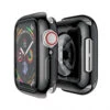 Apple watch 7 45mm skal case skärmskydd svart
