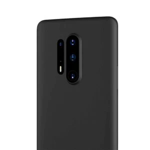 Tunt Svart Oneplus 8 Pro Mobilskal Case Bumper