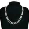 Silver kedjehalsband halsband kedja länk silver 11,5mm