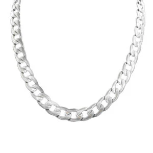 Silver Kedjehalsband Halsband Kedja Länk Silver 11,5mm