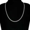 Silver kedjehalsband halsband kedja länk silver 3,5mm