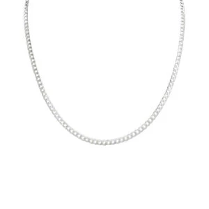 Silver Kedjehalsband Halsband Kedja Länk Silver 3,5mm