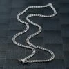 Silver kedjehalsband halsband kedja länk silver 4,5mm