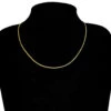 Tunn guldkedja kedjehalsband halsband kedja länk guld 1,8mm