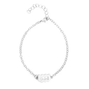 Gåvoarmband Stjärntecken Vattumannen Aquarius Armband Silver