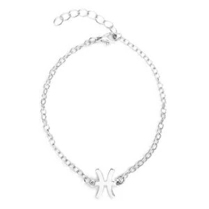 Gåvoarmband Stjärntecken Fiskarna Pisces Armband Silver