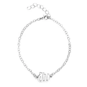 Gåvoarmband Stjärntecken Jungfrun Virgo Armband Silver