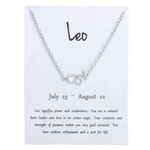 Gåvoarmband Stjärntecken Lejonet Leo Armband Silver