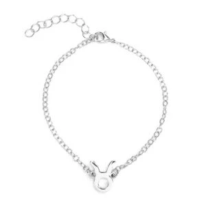 Gåvoarmband Stjärntecken Oxen Taurus Armband Silver