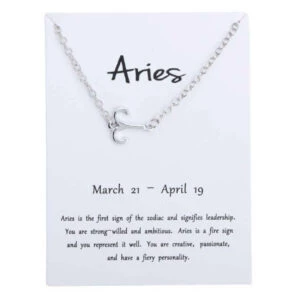 Gåvoarmband Stjärntecken Väduren Aries Armband Silver