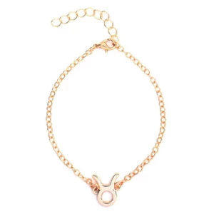 Gåvoarmband Stjärntecken Oxen Taurus Armband Guld