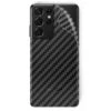 Galaxy S21 Ultra Kolfiber Vinyl Skin Dekal Skyddsfilm Baksida