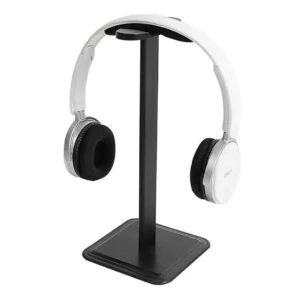 Svart Hörlursstativ Hörlursställ Headsetställ Ställ För Hörlurar
