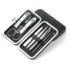 8 Delar Manikyrset Nagelklippare Nagelkit Etui