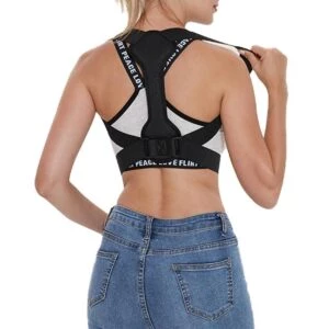 Stark Ryggväst Hållningsväst För Bättre Hållning Ryggstöd Unisex